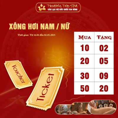 TẶNG NGAY ĐẾN 20 BUỔI DỊCH VỤ khi khách hàng mua thẻ liệu trình 1 Xong hoi
