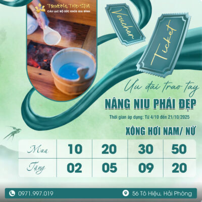 Tặng ngay đến 20 buổi dịch vụ Xông hơi – Trị liệu – Combo cao cấp 3 z7075912532143 45dce4622e4eadb9ac2918d7c459d823